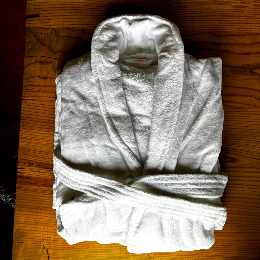 New Plush Cotton Bathrobe